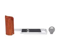 Mango L Shape de Madera para Cámara X E5, Agarre en Aleación de Aluminio con Placa de Liberación Rápida y Tornillo de Montaje - Comodidad Premium, Estabilidad Segura, Ideal para (Pago)
