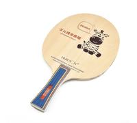 Mango largo para tabla de ping pong, placa base de 5 capas de madera con gran elasticidad para principiantes, función de señalización clara