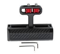 Mango Lateral de la cámara Aleación de Aluminio Altura Ajustable 1/4 Rosca Mango Antideslizante para cámara