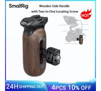 Mango lateral de madera SmallRig con tornillo de localización dos en uno para jaulas y placas de montaje con ARRI 3/8''-16 o 1/4"-20 agujeros 5238 Handle 5238
