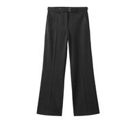 MANGO Pantalón de pinzas 'Carlota' gris oscuro 46 gris oscuro