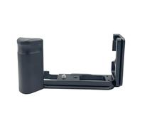 Mango para cámara, agarre de metal, fijación segura y acceso sin obstáculos al compartimento de la batería