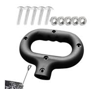 Mango para carrito: accesorio de repuesto con mango plegable para acampar, pieza de repuesto duradera y portátil para actividades al aire libre en el jardín, herramienta versátil | Prácticas asas de c