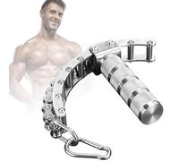 Mango para ejercicios de pronación para lucha de brazos, equipo de entrenamiento para lucha de brazos, entrenador de fuerza de muñeca y antebrazo, acero inoxidable 304, capacidad de carga 220 lb