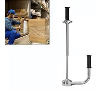 Mango para Film retráctil, dispensador de Film Estirable, Soporte para dispensador de Film Estirable, máquina de Embalaje Manual - Compatible con Ancho de Film de 11.8 a 19.6 Pulgadas