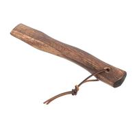 Mango pequeño de madera, repuesto curvo de madera | Acabado liso sin rebabas, cuerda incluida, para uso exterior y corte de madera, control cómodo
