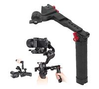 Mango plegable estabilizador, soporte de extensión de mano ajustable de aleación de aluminio para RS2 RS3 Mini, con múltiples interfaces de expansión para monitores, micrófonos, iluminación