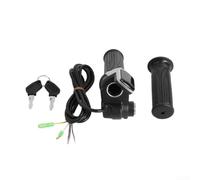 Mango plegable portátil para patinete de 24 V, 36 V, 48 V | Construcción de aleación de aluminio, piezas de plástico ABS, cubierta de PVC, uso duradero, resistente a la corrosión