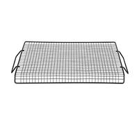 Mango portátil Hierro Antiadherente Parrilla para barbacoa Barbacoa Malla Parrilla Red para barbacoa al aire libre Fiesta Camping Picnics Reuniones en el jardín Resistente a la