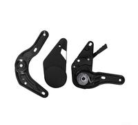 Mango reclinable ajustable para asiento RV lado izquierdo con rango de 35 a 165 grados, compatible con camiones y vehículos de ingeniería, hecho de acero laminado en frío