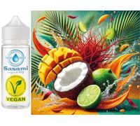 Mango-Saffron Fusion - azafrán, mango, coco y lima aroma concentrado - Vegano - Sasami - 100ml