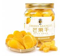 Mango Seco En Rebanadas Gruesas Botana Suave Dulce Fruta Frasco 500g | Jugosa pulpa tierna mangifera para yogur pan desayuno. Bocado sin fibra agridulce con bote hermético guardado.