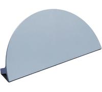Mango semicircular retro, Pomos de puerta semicirculares decorativos aleación zinc, manijas for armarios, librerías, con tornillos(Blue)