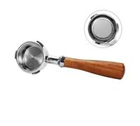 Mango Sin Fondo De 58 Mm, 3 Orejas, Compatible Con Hibrew H7 H7a H10a, Compatible Con Herramientas De Café Sunbeam, Accesorios For Máquinas De Café Expreso(58mm 3-Eea L AL)