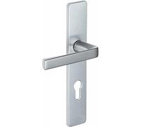 Mango sobre placa Kaza Bezault - Plata - Llave L - Vachette