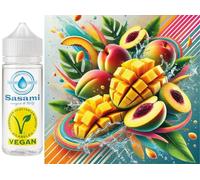 Mango Soleil - mango-melocotón aroma concentrado - Vegano - Sasami - 100ml