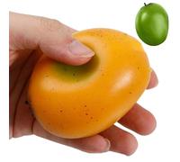 Mango Squeeze Toy, Rising Fruit Fidget, Soft Stress Relief , Realistic Simulation Design, for Kids Home Office School Study Work Travel Long Trips Classroom Party Favors Prizes Use