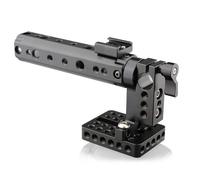 Mango superior de agarre para cámara con zapata fría para vídeo de jaula para fijar cámaras réflex digitales, videocámaras, agarre externo DSLR