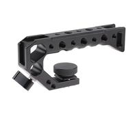Mango superior de cámara con agujero de tornillo de 3/20.3 cm/1/10.2 cm, mango de zapata fría, compatible con cámaras DSLR y deportivas