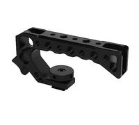 Mango Superior Universal para cámara, cómodo Agarre de aleación de Aluminio con Hilos de 1/4 3/8 y Zapatas frías para grabación de vídeo y fotografía