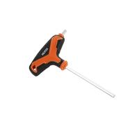 Mango T bi-material 8mm, diseñado para herramientas, ideal para mejorar agarre y comodidad en uso profesional.