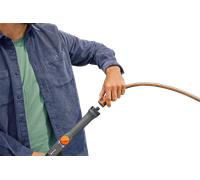 Soporte de manguera Gardena 18804-20 aluminio negro naranja compacto 1,26 kg