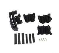 Mango trombones de polipropileno ajustable para un mejor equilibrio y menos fatiga, incluye 3 casquillos y tornillos, compatible con la mayoría de modelos de trombón, color negro