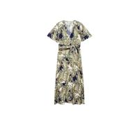 MANGO Vestido de verano navy / caqui / blanco 34 navy / caqui / blanco