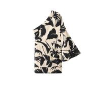 MANGO Vestido 'PALM' beige / negro 36 EUR