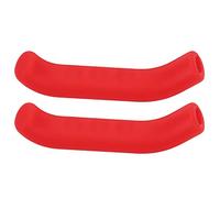 Mangos de Freno de Bicicleta Duraderos en 5 Colores para Bicicletas de Montaña (Rojo)