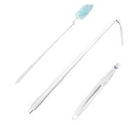 Mangos de repuesto para plumero KeFanta de alta resistencia, compatibles con recambios Swiffer Duster, mango extensible, longitud ajustable (1 un