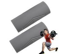 Mangos para pesas largas, mango de barra para levantamiento de pesas, 2 mangos gruesos para fitness, accesorios ergonómicos para aumentar la fuerza del antebrazo, construcción muscular del brazo del