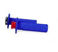 Mangos R20 LOCK-ON (22+25 mm) color azul (medio gofre) + 8 adaptadores ROLGAZ
