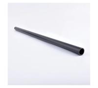 Manguera 2 piezas de tubería de agua de PVC negra de 50 cm de longitud, tubo hueco rígido, accesorios de riego for jardín, accesorios for acuarios. Manguera de jardín(11mmx14mm)