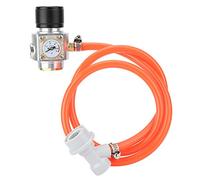 Manguera Adaptadora De Recarga De Cilindro De CO2, Kit De Cargador De CO2 De Rosca Tr21x4, Regulador De Gas Con Accesorios De Manguera Para Elaboración De Barril De Cerveza De Soda