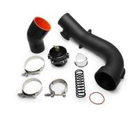 Manguera Admisión Aire para N54 E88 E90 E92 135i 335i 335 Kit Tubería Dura Tubo Carga De Entrada Turbo con Válvula Descarga De 50mm Tubo Entrada Aire Coche
