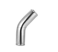Manguera Admisión Aire Tubo Admisión Aleación Aluminio Para Coche OD 38/45/51/63/76/89/102MM Tubo Aire Intercooler 0, 45 Grados, 300mm Largo Tubo Entrada Aire Coche(45 Degree-102mm)