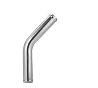Manguera Admisión Aire Tubo Admisión Aleación Aluminio Para Coche OD 38/45/51/63/76/89/102MM Tubo Aire Intercooler 0, 45 Grados, 300mm Largo Tubo Entrada Aire Coche(45 Degree-51mm)