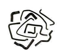 Manguera admisión filtro aire LHD Mangueras De Refrigerante Del Radiador Silicona Tubos Para Peugeot 205 309 GTI 1.6L .9L 8V(Negro)