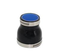 Manguera Admisión Presurizada Acoplador Tubo Admisión Turbo Para Intercooler Coche Negro Multitamaño Universal Silicona Manguera Conector Recto Grande A Pequeño(51MM-70MM)