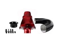 Manguera Admisión Presurizada Filtro De Aire Universal Para Coche 76 Mm Con Cabezal Tipo Hongo Y Fuelle Admisión 3 Pulgadas Para SUV Limpiador Tuberías Entrada Frío Alto Flujo(Rojo)