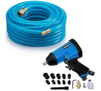 Manguera aire comprimido 20m incluye destornilladores impacto