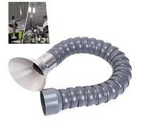 Manguera articulada dura de 4/6/8 pulgadas, extractor de aire de 3~10 pies de largo, brazo colector de conducto flexible con campana,boquilla redonda, tubo for eliminar humo(110X2000MM/4.3x78.7in)