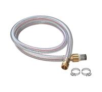 Manguera aspiracion bomba agua jardin espiral tubo reforzado gasolina pvc flexible tuberia gasoil gasoleo (Diámetro Interno manguera 32mm, 5m)