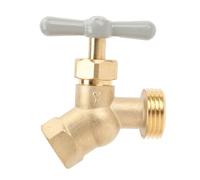 Manguera bibb latón g1/2in dn15 hilo hembra g3/4in dn20 hilo macho agua manguera de manguera accesorio de fontanería para riego de riego construcción de latón presión duradera
