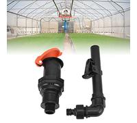 Manguera Conector de AdmisióN de Agua G3/4, Rosca Macho rápido sin fugas | Acople rápido para manguera, Manguera a Prueba de Fugas VáLvula de Acoplamiento RáPido para Riego CéSped