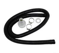 Manguera corrugada eficiente de 1929 mm para barcos, incluye abrazaderas y conector pasante del casco