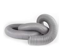 Manguera Corrugada Flexible Engrosada 1 M Diámetro Interior De 32 A 65 Mm, Tubo Vacío PVC Gris Alta Resistencia, Utilizada For Eliminación Polvo Industrial, Carpintería Y Succión Polvo(45mm)