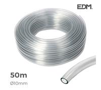 Manguera cristal transparente ø interior 10mm ø exterior 14mm rollo