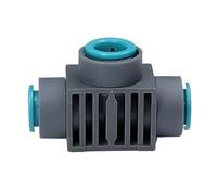 Manguera de 12mm for jardinería, conexión rápida, enfriamiento por atomización, accesorios, Conector riego jardín multifuncional, 1/5/10 Uds(F-12mm Tee,10pcs)